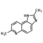 CAS#: 23291-74-9， 2,7-Dimethyl-1H-Imidazo[4,5-f]Quinoline