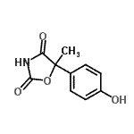 CAS#: 233590-08-4， 5-(4-Hydroxyphenyl)-5-Methyl-1,3-Oxazolidine-2,4-Dione
