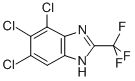 CAS#: 2338-27-4， 4,5,6-Trichloro-2-(Trifluoromethyl)-1H-Benzimidazole
