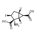 CAS#: 234085-14-4， (1R,2R,3S,5S,6R)-2-Amino-3-Fluorobicyclo[3.1.0]Hexane-2,6-Dicarboxylic Acid