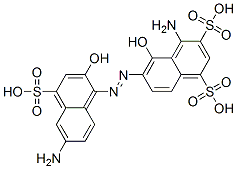 CAS#: 23554-16-7， 4-Amino-6-[(6-Amino-2-Hydroxy-4-Sulpho-1-Naphthyl)Azo]-5-Hydroxynaphthalene-1,3-Disulphonic Acid