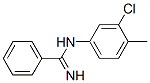 CAS#: 23557-79-1， N-(3-Chloro-p-Tolyl)Benzamidine