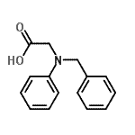 CAS#: 23582-63-0， N-Benzyl-N-Phenylglycine