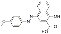 CAS 登录号：23614-84-8， 1-羟基-4-(4-甲氧基苯基偶氮)-2-萘甲酸