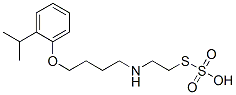 CAS#: 23618-00-0， Thiosulfuric Acid Hydrogen S-[2-[[4-(2-Isopropylphenoxy)Butyl]Amino]Ethyl] Ester
