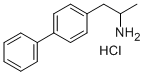 CAS#: 23734-64-7， DL-alpha-Methyl-4-Biphenylethylamine Hydrochloride