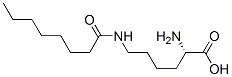 CAS 登录号：23735-96-8， N6-(1-氧代辛基)-L-赖氨酸
