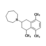 CAS#: 23853-67-0， 1-(4,5,8-Trimethyl-1,2,3,4-Tetrahydro-2-Naphthalenyl)Azepane