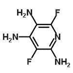CAS 登录号：23862-40-0， 3,6-二氟-2,4,5-吡啶三胺