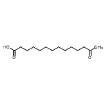 CAS#: 2389-02-8， 13-Oxotetradecanoic Acid