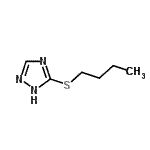 CAS#: 23988-55-8， 5-(Butylsulfanyl)-1H-1,2,4-Triazole