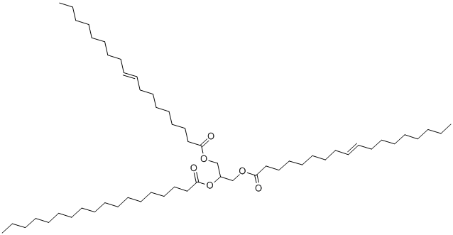 CAS#: 2410-29-9， [2-Octadecanoyloxy-3-[(Z)-Octadec-9-Enoyl]Oxypropyl] (Z)-Octadec-9-Enoate
