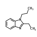 CAS#: 24103-02-4， 2-Ethyl-1-Propyl-1H-Benzimidazole
