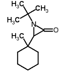 CAS#: 24161-49-7， 3-(1-Methylcyclohexyl)-1-(2-Methyl-2-Propanyl)-2-Aziridinone