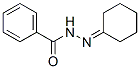 结构式 CAS# 24214-79-7, N2-环己亚基苯甲酰肼