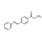 CAS#: 24313-71-1， Methyl 4-(Phenyliminomethyl)Benzoate