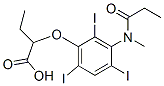 CAS 登录号：24340-24-7， 2-[3-(N-甲基丙酰基氨基)-2,4,6-三碘苯氧基]丁酸