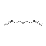 CAS 登录号：24345-74-2， 1-叠氮基-2-(2-叠氮基乙氧基)乙烷