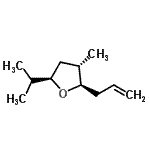 CAS#: 243983-04-2， (2R,3S,5R)-2-Allyl-5-Isopropyl-3-Methyltetrahydrofuran
