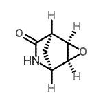 CAS 登录号：244075-39-6， (1R,2R,4S,5S)-3-氧杂-6-氮杂三环[3.2.1.0<sup>2,4</sup>]辛烷-7-酮
