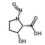 CAS#: 2443-29-0， (3R)-3-Hydroxy-1-Nitroso-L-Proline