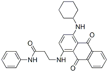 CAS#: 24464-64-0， 3-[[4-(Cyclohexylamino)-9,10-Dihydro-9,10-Dioxoanthryl]Amino]-N-Phenylpropionamide