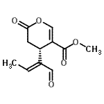 CAS#: 24582-91-0， Methyl (4S)-2-Oxo-4-[(2E)-1-Oxo-2-Buten-2-Yl]-3,4-Dihydro-2H-Pyran-5-Carboxylate