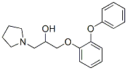 CAS#: 24588-98-5, 1-(2-Phenoxyphenoxy)-3-(1-Pyrrolidinyl)-2-Propanol