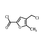 CAS#: 246178-72-3， 4-(Chloromethyl)-5-Methyl-2-Furoyl Chloride