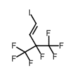 CAS#: 24716-85-6， (1E)-3,4,4,4-Tetrafluoro-1-Iodo-3-(Trifluoromethyl)-1-Butene