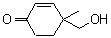 CAS#: 24730-93-6， 4-(Hydroxymethyl)-4-Methyl-2-Cyclohexen-1-One