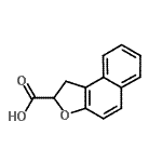 结构式 CAS# 24758-31-4, 1,2-二氢萘并[2,1-b]呋喃-2-羧酸