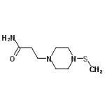 CAS#: 24812-55-3， 3-[4-(Methylsulfanyl)-1-Piperazinyl]Propanamide