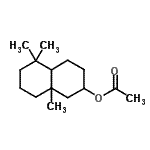 CAS#: 24845-11-2， 5,5,8A-Trimethyldecahydro-2-Naphthalenyl Acetate