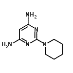 CAS#: 24867-30-9， 2-(1-Piperidinyl)-4,6-Pyrimidinediamine