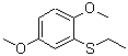 CAS#: 24920-39-6， 2-(Ethylsulfanyl)-1,4-Dimethoxybenzene