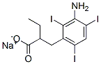 CAS#: 2497-78-1， Sodium 2-[(3-Amino-2,4,6-Triiodophenyl)Methyl]Butanoate