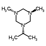CAS 登录号：249735-52-2， 1-异丙基-3,5-二甲基-1,3,5-三嗪烷