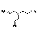 结构式 CAS# 25077-82-1, N,N-二烯丙基-1,2-乙二胺