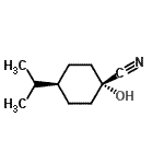 CAS#: 251324-84-2， trans-1-Hydroxy-4-Isopropylcyclohexanecarbonitrile