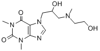CAS#: 2530-97-4， 7-[2-Hydroxy-3-(2-Hydroxyethyl-Methylamino)Propyl]-1,3-Dimethylpurine-2,6-Dione