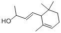 CAS 登录号：25312-34-9， (3E)-4-(2,6,6-三甲基-2-环己烯-1-基)-3-丁烯-2-醇