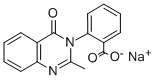 CAS#: 2532-91-4， Sodium 2-(2-Methyl-4-Oxoquinazolin-3-Yl)Benzoate