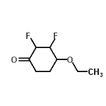CAS#: 253676-59-4， 4-Ethoxy-2,3-Difluorocyclohexanone