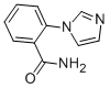 structure of CAS# 25373-52-8, 2-(1H-Imidazol-1-Yl)Benzenecarboxamide;2-(1-Imidazolyl)Benzamide;Zinc01402352;Bionet2_001461