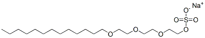 CAS#: 25446-78-0， Sodium 2-[2-[2-(Tridecyloxy)Ethoxy]Ethoxy]Ethyl Sulphate