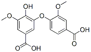 CAS#: 2555-99-9， 3-(4-Carboxy-2-Methoxyphenoxy)-4-Hydroxy-5-Methoxybenzoic Acid