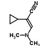 CAS#: 256376-57-5， (2E)-2-Cyclopropyl-3-(Dimethylamino)Acrylonitrile