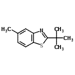CAS#: 257632-84-1， 5-Methyl-2-(2-Methyl-2-Propanyl)-1,3-Benzothiazole