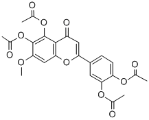 CAS#: 25782-30-3， Pedalitin tetraacetate